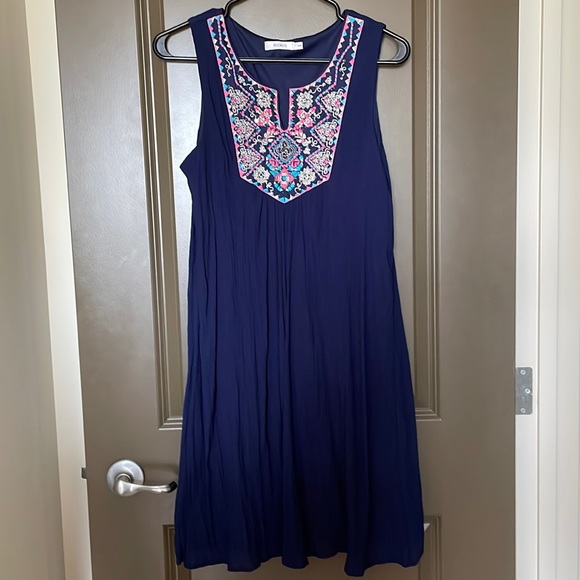 Ricki’s Embroidered Swing dress. Size med - Picture 1 of 6